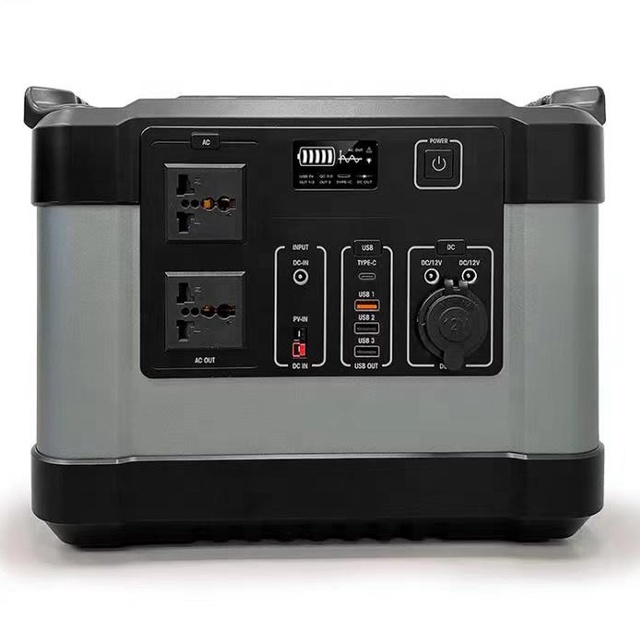 Best Emergency 220v Power Station 1000w Camping Station Portable Solar Power Generator Switching Power Supply