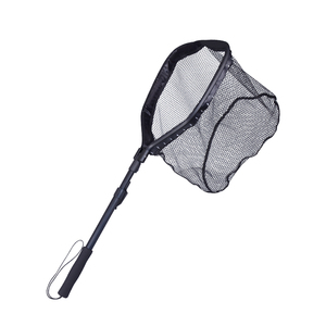 Filet de pêche d'atterrissage télescopique, pliable, matériel de pêche, vente en gros, - Product Image 1