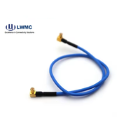 Buena calidad, el mejor precio, MCX R/A macho a MCX R/A macho, soldadura para montaje de cable. 086