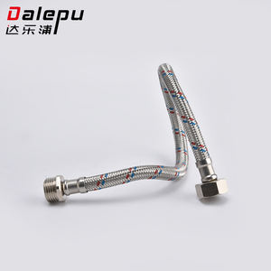 Flexible De Frein Tressé Inox PTFE Fragola 310024 - 3 écrous En Acier, Pour Circuits Hydrauliques Haute Performance