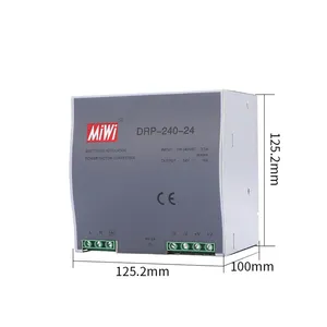 MiWi DRP-240-48 5A AC DC SMPS Switching Power Supply