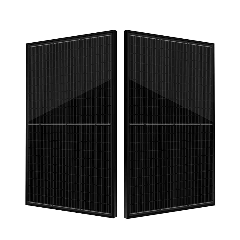 전체 블랙 500 W 태양 전지 패널 도매 가격 하프 셀 500 W 태양 광 모듈 500 와트