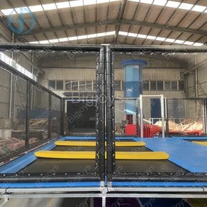 Parc de trampolines automatique pliable portable avec remorque, parc de trampolines de fête <span class=keywords><strong>foraine</strong></span> <span class=keywords><strong>à</strong></span> <span class=keywords><strong>vendre</strong></span> - Product Image 5