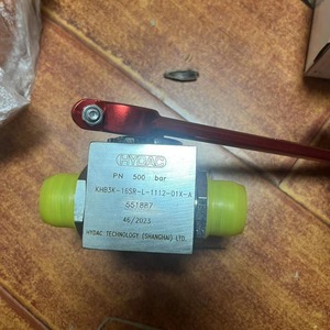 บอลวาล์วสามทางแบบ02x Khb3k hydac 16sr L 1112 700 PSI 1ในอุตสาหกรรมน้ำมันเกลียว - Product Image 4
