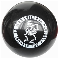 Ballon de plage gonflable en PVC coloré avec logo personnalisé en gros