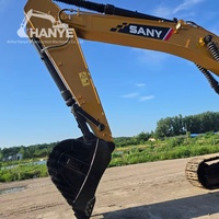 Offre Spéciale : Excavatrice sur Chenilles Sany335 d'Occasion, Capacité de la Benne 2m³, Poids en Service 35 Tonnes, Moteur Cummins 220kW, pour Exploitation Minière Intensive