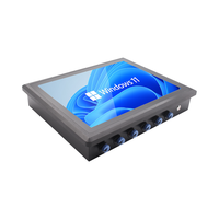 PC de panel industrial táctil capacitiva de 15,6 pulgadas 1920*1080 HD Full IP65 impermeable AIO Panel Pc