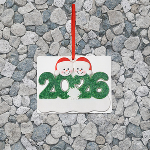 Décorations de Noël Modernes en Résine Personnalisées pour Famille de Bonhommes de Neige (2-5 Personnes) – Haute Qualité - Product Image 3
