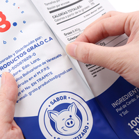 Vente en gros Emballage de tortilla banane maïs dos scellé sachet de chips de pommes de terre aliments soufflés thermoscellés paquet de collation