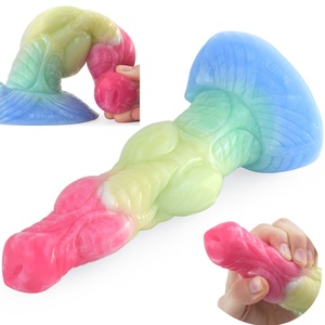 New Products 2022 NNSX 5035 Wolf Sex Toy alien Shape Animal Penis Uac-u-lock <b>Dildos</b> Adult Sex Toys for Female Sex Toys - Product Image 1