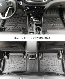 Alfombrilla Antideslizante Lavable de TPE 3D para <span class=keywords><strong>Maletero</strong></span> de Coche, para <span class=keywords><strong>Hyundai</strong></span> Tucson TL - Product Image 2