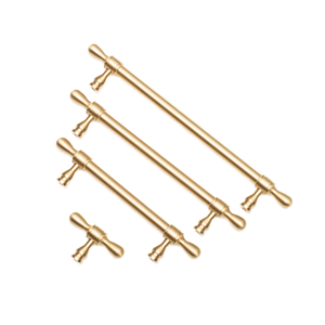 2025 New Designs Bronze Solid Brass Cabinet Handles T <b>Knobs</b> Cupboard Pull Drawer Handle <b>for</b> Kitchen Furniture Hotel Furnishing - Product Image 1