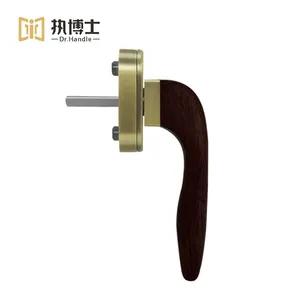 Pull Window Handle Customized Multi-point Lockable Window Handle OEM Handle Hot Sell Soild Wood Zinc Alloy Graphic Design Modern