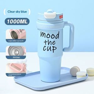 Vaso Térmico Portátil de Acero Inoxidable de Gran Capacidad (50 oz) con Asa para Café y Bebidas Frías, Ideal para Coche, Regalo Novedoso - Product Image 6
