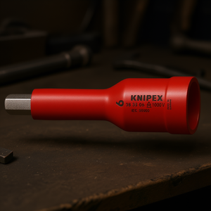 ประแจบล็อกไนเพ็กซ์ 6 มม. 3/8 นิ้ว หัวสี่เหลี่ยม 1000V แบบหุ้มฉนวน - Product Image 3