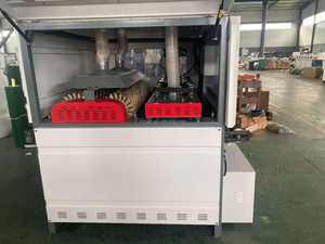 <span class=keywords><strong>Lijadora</strong></span> de <span class=keywords><strong>Banda</strong></span> <span class=keywords><strong>Ancha</strong></span>, Una <span class=keywords><strong>Lijadora</strong></span> para la Parte Superior e Inferior, Línea de Pulido Doble - Product Image 6