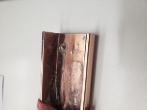 Plaque en cuivre laiton plaqué or 97% C2200 C2801 H90 H62 CuZn10 CuZn37 345MPa 35% pour connecteur de borne électronique, soudage, Shandong - Product Image 1