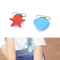 Attaches-sucettes en métal rond pour pantalon