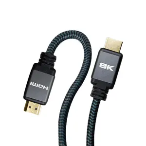2m HDMI to HDMI 8K 60HZ ultra HD video premium HDMI 2.1 switch cable