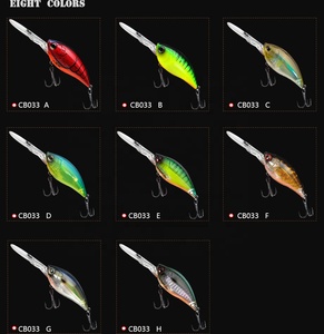 Angeln Lockt Flach Tiefe Tauchen Swimbait Crankbait Angeln Wobbler <span class=keywords><strong>Hardbait</strong></span> - Product Image 6