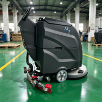 Autolaveuse autoportée rotomoulée en Téflon avec brosse de 520 mm et réservoir de 65L/70L