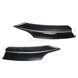 2x <b>Splitter</b> Front Bumper <b>Lip</b> Body Kit Spolier for BMW F30 F35 Sedan 4 Door M-Tech M Sport 2014-2019 Fog Lamp <b>Splitter</b> Canards - Product Image 4