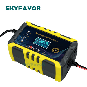 التلقائي 12 V سيارة شاحن بطارية 12 V 6A ذكي نبض إصلاح الرصاص حمض شاحن بطارية ل 12 فولت بطارية السيارة مع CE بنفايات - Product Image 2