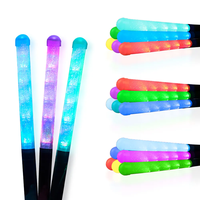 Bâton lumineux LED rétro écologique contrôlé par application téléphonique, 15 couleurs, 5 bâtons lumineux DMX RGB ultra brillants pour concerts, événements, fêtes