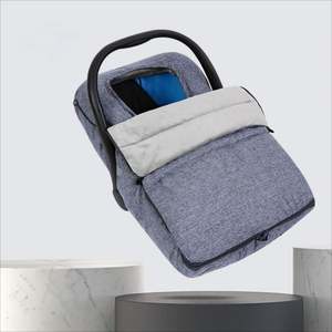 Housse de panier chaude pour poussette bébé, coupe-vent, automne-hiver, pour sièges auto bébé, pour un confort et une protection - Product Image 3