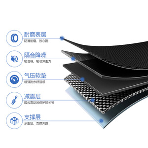 Caminadora eléctrica plegable para el hogar S7 A con banda de correr de 1150 mm x 420 mm y monitor de frecuencia cardíaca para uso doméstico - Product Image 5