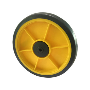Nueva Rueda de 6 Pulgadas para Carretilla, Sólida, de TPR, Industrial, de Dirección Fija - Product Image 2