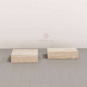 Mesa de centro de mármol nube de <span class=keywords><strong>Castilla</strong></span> de lujo con base de zócalo para sala de estar de Villa e interiores de casas modernas - Product Image 2