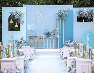 All'ingrosso PVC romano colonna quadrata oggetti di scena di nozze fiori di nozze Stand piedistallo Stand - Product Image 5