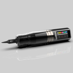 4.0mm Wireless Tattoo <b>Machine</b> Pen 2 Replaceable Batteries LED Display Rechargeable PMU Tattoo Supply - Product Image 4