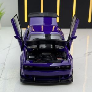 Autos de Colección a Escala 1:32 con Diseño SRT, Sonido y Luz, Retrofricción, Puertas que se Abren, Superauto Decorativo, Adorno, Modelo de Juguete - Product Image 5