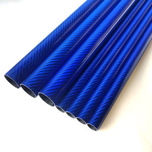 Aangepaste Lichtgewicht 3K Hoge Sterkte Grote Diameter Koolstofvezel Buis Glanzende Matte Opties 1500Mm 2500Mm Koolstofvezel Pijp - Product Image 1