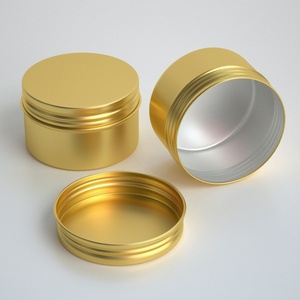 Envase de Lata Cilíndrico de 180 ml para Cosméticos, Tarro Cosmético de Aluminio de 180 g con Tapa Metálica para Bálsamo Labial, Aceites Esenciales, Lociones y Lápiz Labial - Product Image 5
