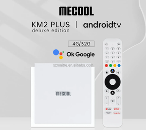 KM2 Plus DELUXE Android TV Box Certificado por <span class=keywords><strong>Google</strong></span> Android 11 4K HDR Dolby Vision Atmos 4GB WiFi Salida HDMI Amlogic S905X4 - Product Image 2