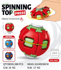 Giocattolo Antistress di Alta Qualità, Trottola Portatile, Palla Sensoriale per Autismo, <span class=keywords><strong>ADHD</strong></span>, Bambini, <span class=keywords><strong>Adulti</strong></span>, Regalo per l'Ufficio - Product Image 3