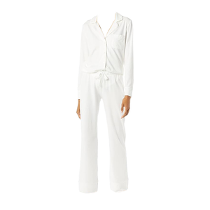 Conjuntos de Pijamas para Mujer, Térmicos, de Manga Larga, Transpirables, Top con Tirantes Finos y Pantalones Largos, Ropa de Dormir para Primavera, Otoño y Verano - Product Image 1