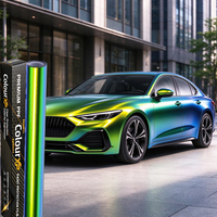 Film de protection de peinture (PPF) TPU à changement de couleur ColourXP Vert émeraude Or Bleu auto-réparant pour carrosserie automobile – Vente en gros usine