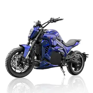 2023 HEZZO 72V 5000W 8000W MOTO électrique Powerfur SCOOTER électrique 50ah 120AHLithium batterie longue portée MOTO électrique Emtb