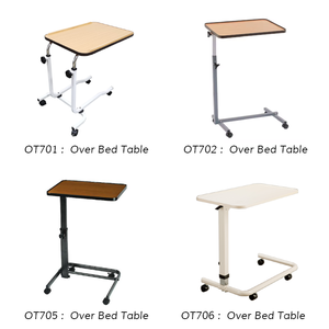 Lussuoso Tavolino Medico OT709 Regolabile e Leggero, Sedia Girevole da Letto con Ruote, Certificato CE, Deambulatore Rollator - Product Image 2