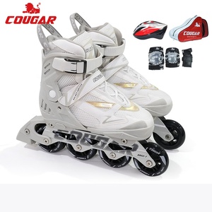Patins à roulettes <span class=keywords><strong>COUGAR</strong></span> Fashion à 4 roues, cadre en aluminium, taille réglable, patins pour hommes et femmes, patinage quotidien - Product Image 3