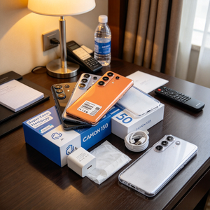 สมาร์ทโฟน New Camon 50 Pro 5G LTE หน้าจอ 7.3 นิ้ว HD Deca Core 16G+1TB 108MP CDMA แบตเตอรี่ขนาดใหญ่ โทรศัพท์สำหรับการเรียนรู้ - Product Image 5