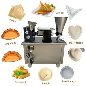 Low Labor Intensity samosa folding machine price pelmeni making automatic dumpling maker machine ravioli big empanada machine