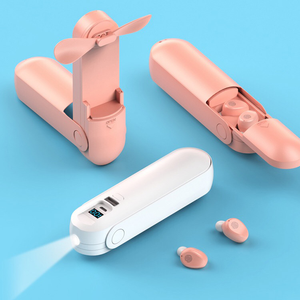 Tai Nghe Mini Cầm Tay 4 Trong <span class=keywords><strong>1</strong></span> Bán Chạy 2022 Đèn Pin Mini Sạc Dự Phòng Đèn Pin F7 TWS Tai Nghe Không Dây - Product Image 6