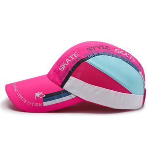 Haute Qualité Femmes Rose À Séchage Rapide Courir Sport Cap Queue de Cheval Premium Noir Mens Camionneur Chapeaux Impression Personnalisée - Product Image 4