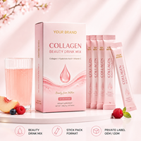 Rainwood Multi Collagen Peptides en Sachets – Boissons en Poudre Beauté OEM Types I, II, III, V
