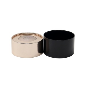 <b>Biodegradable</b> Customized Gold Cardpaper Sleeve Round Can Packaging Cosmetics Skincare Cream Kraft Paper Box with Embossing - Product Image 3